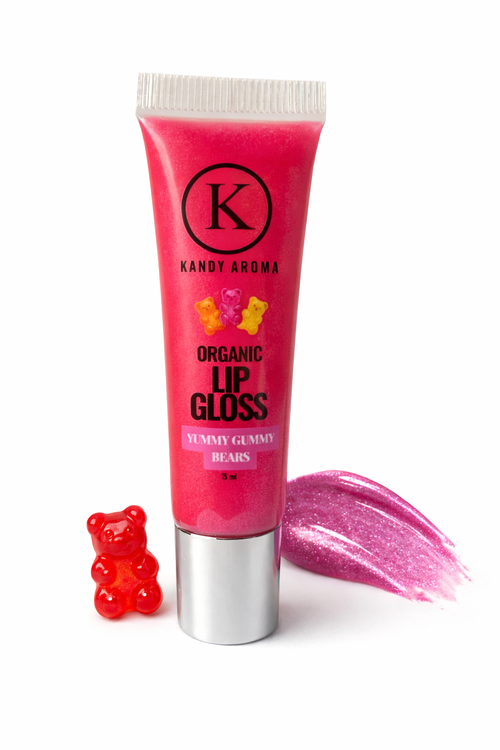 ORGANIC YUMMY GUMMY BEAR SCENTED TUBE LIP GLOSS