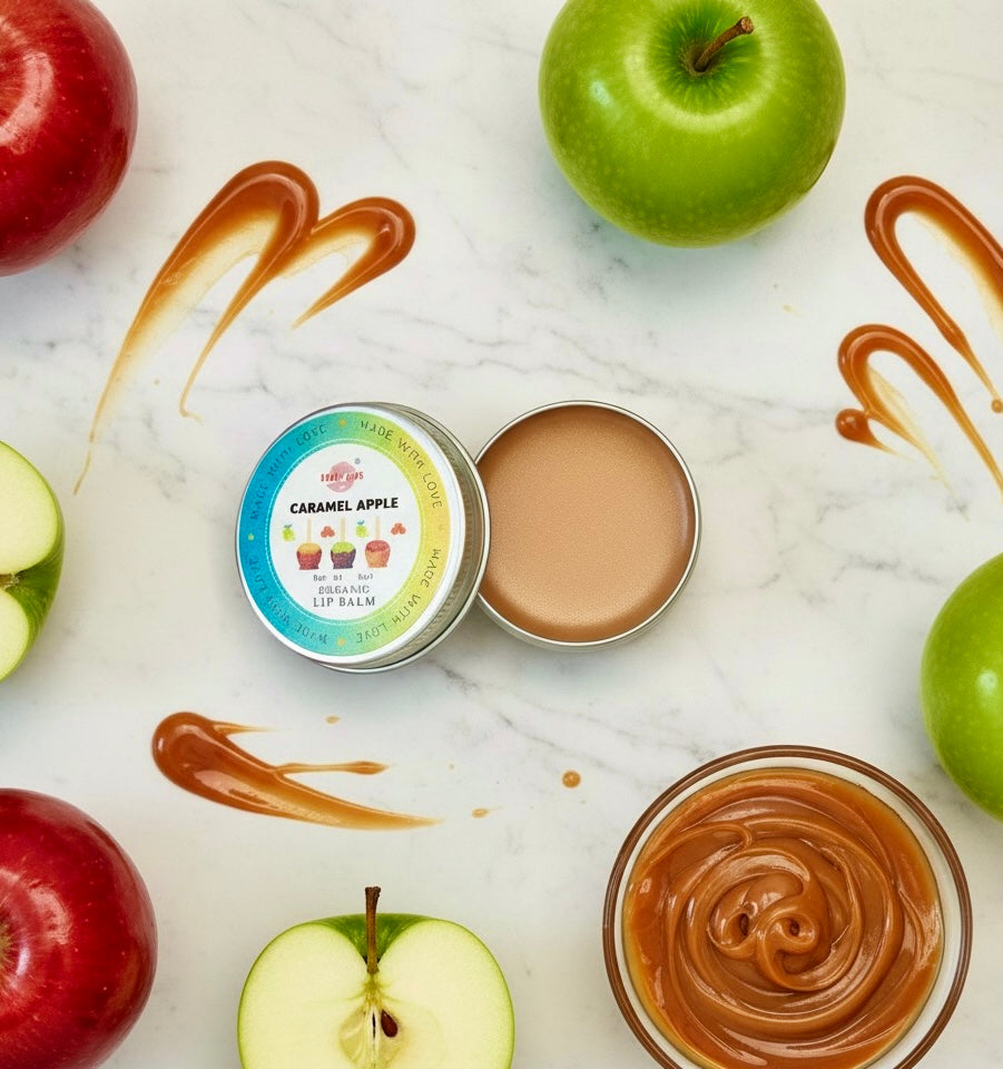 ORGANIC CANDY APPLE SCENTED LIP BALM