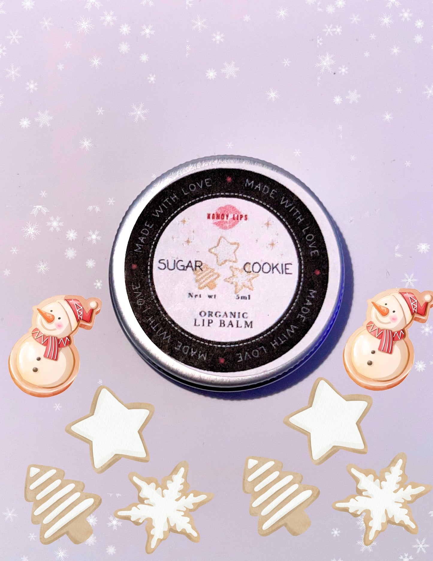 ORGANIC SUGAR COOKIE SCENTED LIP BALM