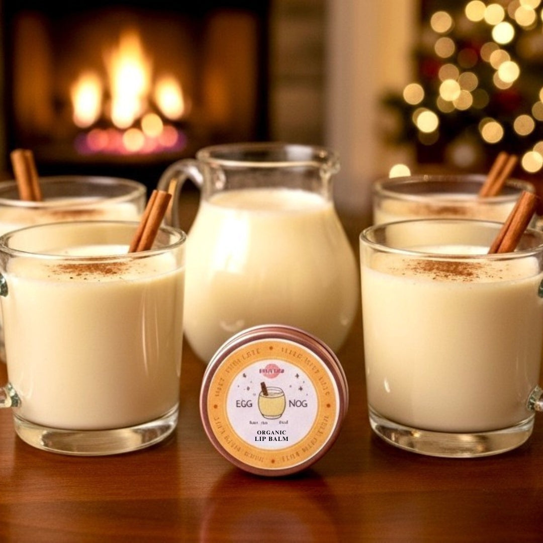 ORGANIC EGG NOG SCENTED LIP BALM