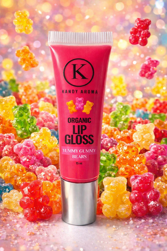 ORGANIC YUMMY GUMMY BEAR SCENTED TUBE LIP GLOSS