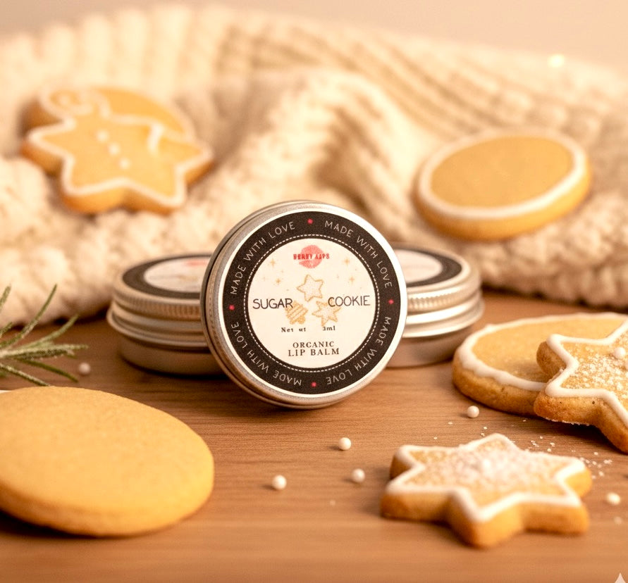 ORGANIC SUGAR COOKIE SCENTED LIP BALM