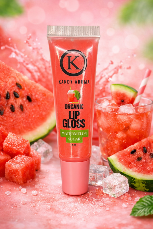 ORGANIC WATERMELON SUGAR SCENTED TUBE LIP GLOSS